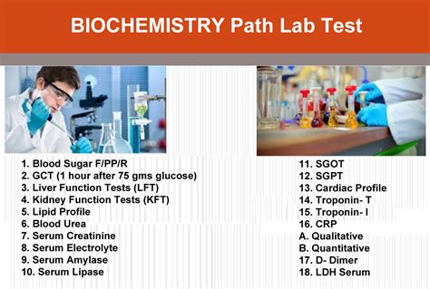 Biochemistry Test Path Lab Rajmit Health Care Services