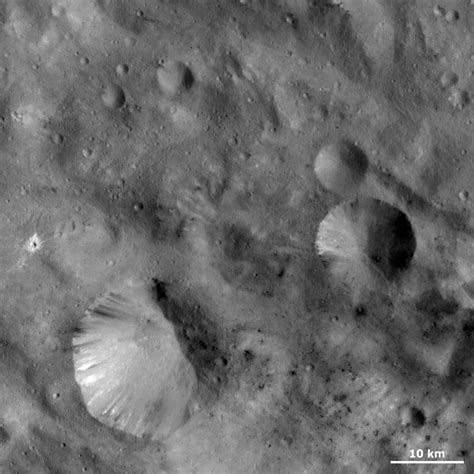 Unusual Craters On Vesta Ii Nasa Solar System Exploration