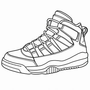 Disegni Da Colorare Di Scarpe Jordan Nike