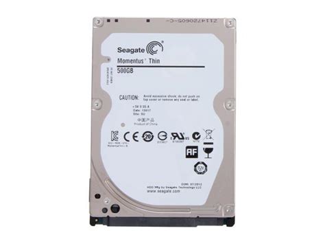 Seagate Laptop Thin ST500LT012 500GB 5400 RPM 16MB Cache SATA 6.0Gb/s 2 ...