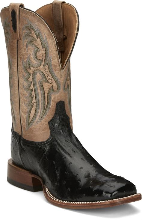 Tony Lama Blk Ostrich Castillo Ep6094 Corral Western Wear