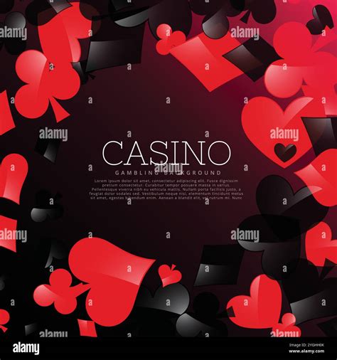casino background  playing cards symbols stock vector image art