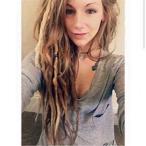 Pin By Danae Wheeler On Dreadlocks ️ Blonde Dreads White Girl Dreads