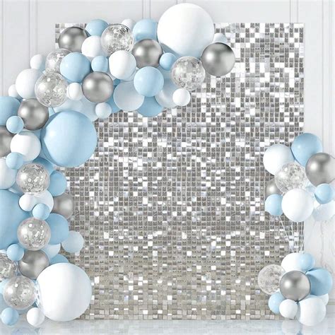 X Ft Shimmer Wall Backdrop Sequin Panels Packs Sparkly Backdrop For