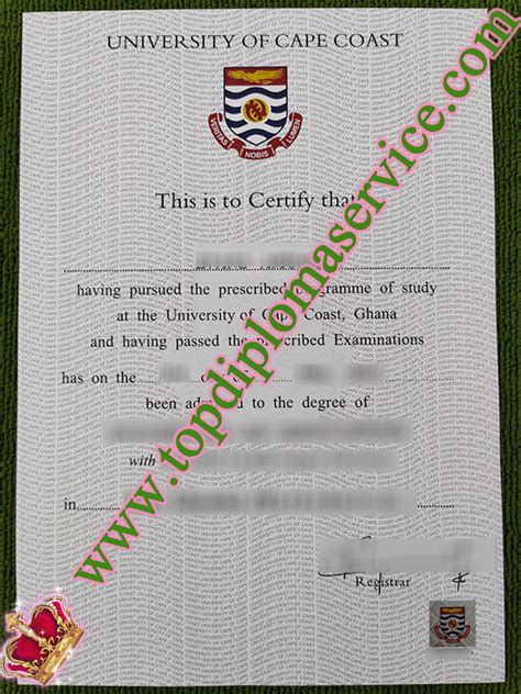 Reason To Order Fake University Of Cape Coast Diploma Online