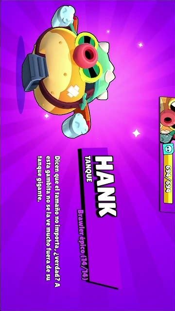 Brawl Stars Brawlers Hank Youtube