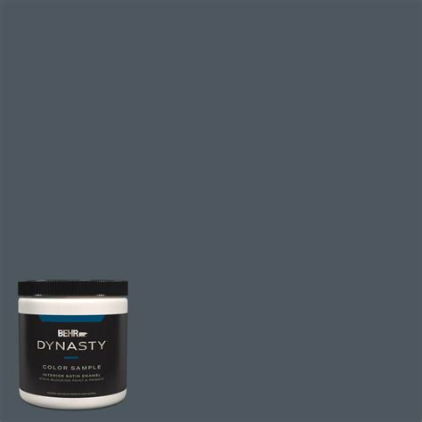 Behr Dynasty Oz N Submarine Gray One Coat Hide Satin Enamel