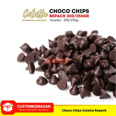 Colatta Choco Chips Choco Chips Cokelat Colatta Choco Chips Repack