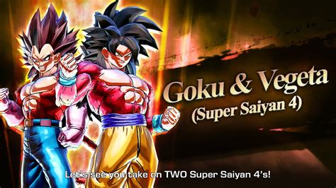 Dragon Ball Xenoverse 2 Goku And Vegeta Super Saiyan 4 Youtube