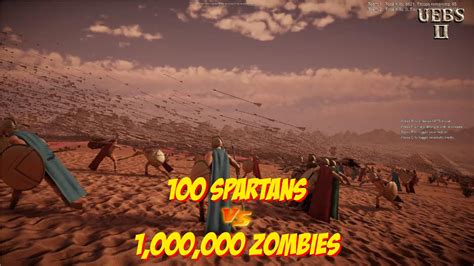 100 SPARTANS BECOME ARCHERS FULLAUTO Vs A MILLION ZOMBIES Ultimate