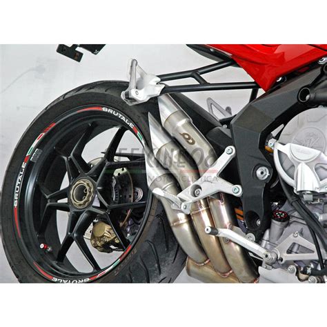 Finale Di Scarico Per Mv Agusta Brutale Qd Exhaust Power Gun