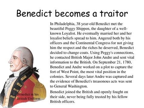 The Life Of The Traitor Benedict Arnold