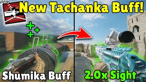 New Buff To Tachanka Weapon And Gadget Rainbow Six Siege Youtube