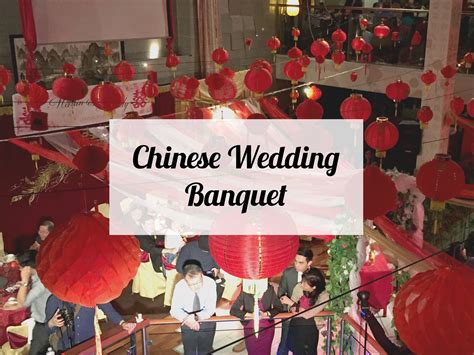 A Chinese Wedding Banquet | Suburban Mum