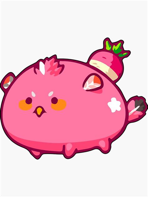 Bird Axie Axie Infinity Fanart Sticker For Sale By Fat Linos