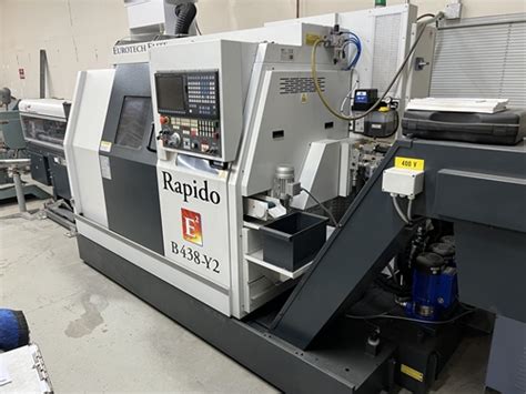 Used Eurotech Rapido B438 Y2 CNC Lathe 8074920