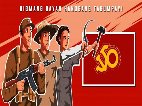 Cpp Npa Ndf Nagdiriwang Ng Kanilang 50th Anniversary Dziq Radyo