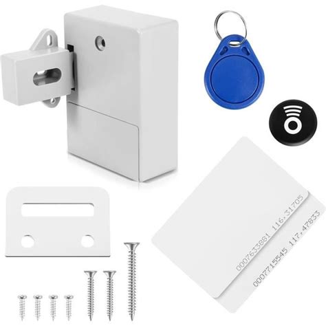 Serrure De Placard Invisible Pour Armoire Kit De Fermeture Rfid