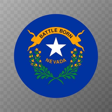 Premium Vector Nevada State Flag Vector Illustration