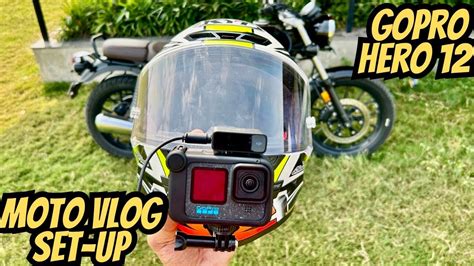 Making The Best Moto Vlogging Setup With Go Pro Hero And Dji