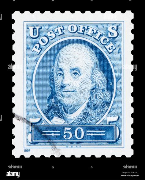 Us Postage Stamp Benjamin Franklin Banque De Photographies Et Dimages