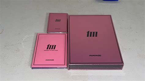 Mamamoo Th Mini Album Mic On Unboxing All Ver Youtube