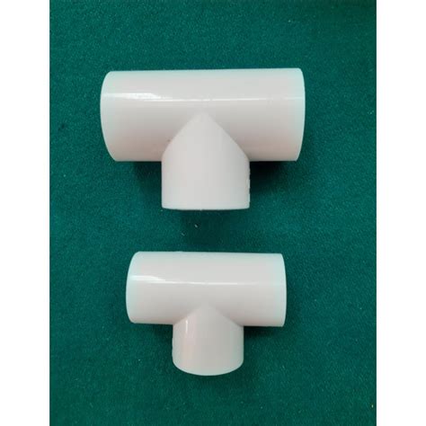 PVC Blue Tee 1 2 3 4 White Tee 1 2 3 4 Waterline Pipe Fitting