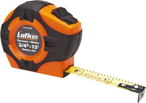 Lufkin Tape Measure Long Mm Width Yellow Blade Msc Direct