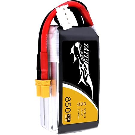 Amazon Venom Fly 30C 3S 800mAh 11 1V LiPo Battery With JST Plug