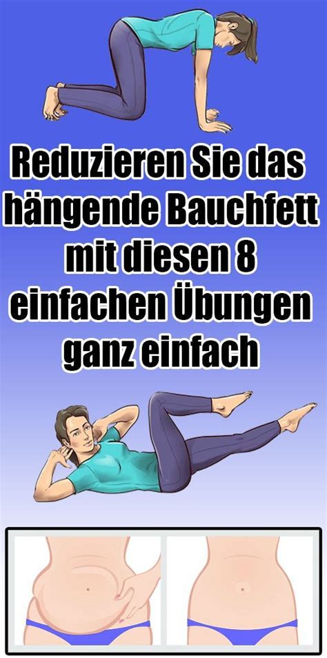 Reduzieren Sie das hängende Bauchfett mit diesen acht einfachen Übungen