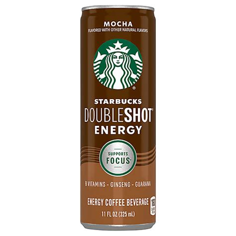 Starbucks Energy Coffee Beverage Mocha 11 Fl Oz Buehler S