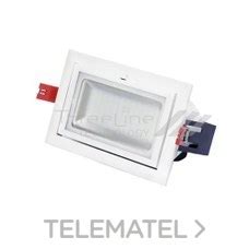 Downlight Led Orientable Cuadrado W Blanco Fr O Blanco Informaci N Y