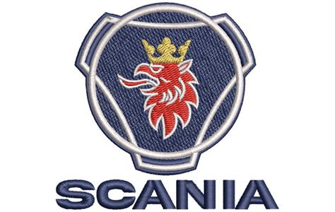 Matriz De Bordado Computadorizado Logo Scania Elo