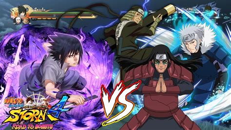 Sasuke VS The Hokages S Rank Naruto Shippuden Ultimate Ninja Storm