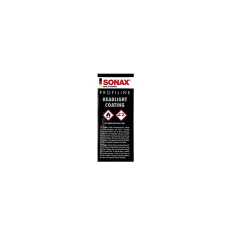 SONAX Profiline Headlight Coating 50ml Jedna Saszetka Ochrona