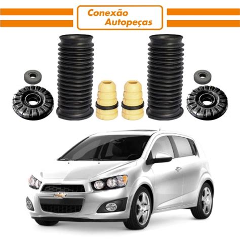 KIT BATENTE COIFA COXIM ROLAMENTO DO AMORTECEDOR DIANTEIRO SONIC 2012