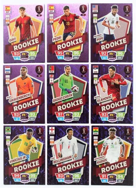 Panini Adrenalyn Xl Coupe Du Monde Qatar Lot Complet Des Cartes