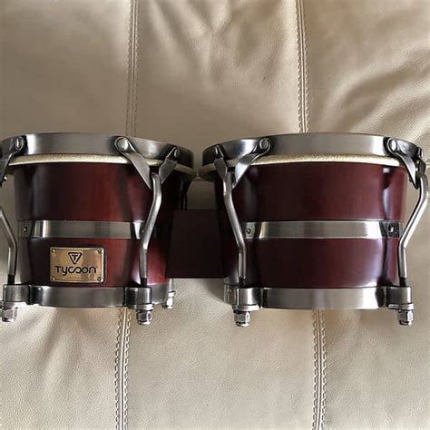 Tycoon Signature Heritage Series 7 And 8 12 Bongos Reverb