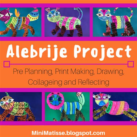 Alebrije Project Elementary Art Projects School Art Projects Art