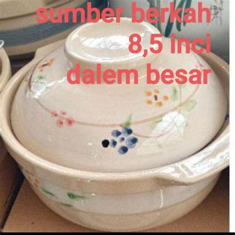 Jual Panci Sapo Panci Keramik Panci Masak Tebal Model Dalem Ml