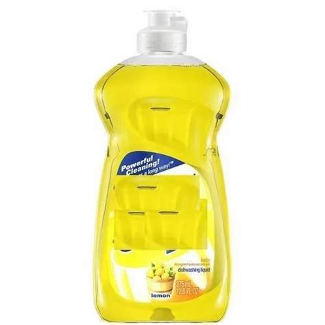 Lemon Dishwash Liquid Packaging Type Plastic Bottle For Dish Washing