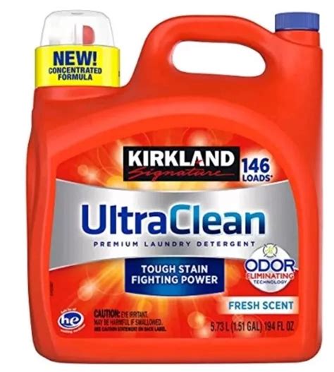 DÉTERGENT À LESSIVE liquide Kirkland Signature Ultra propre HE 146