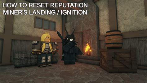 How to reset reputation [ Miners Landing / Ignition ] | Deepwoken Verse ...