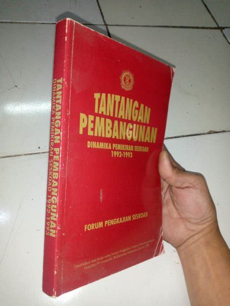 Jual Buku Tantangan Pembangunan Dinamika Pemikiran Seskoad