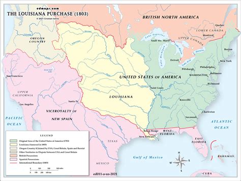 Louisiana Purchase Map