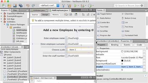 Java Gui In Netbeans Youtube