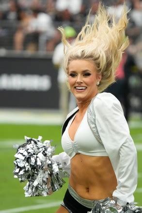 Las Vegas Raiders Cheerleaders Perform During Editorial Stock Photo - Stock Image | Shutterstock