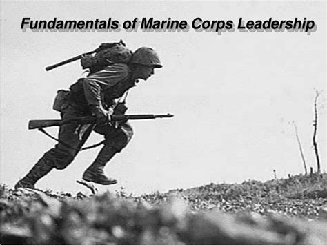 Ppt Fundamentals Of Marine Corps Leadership Powerpoint Presentation