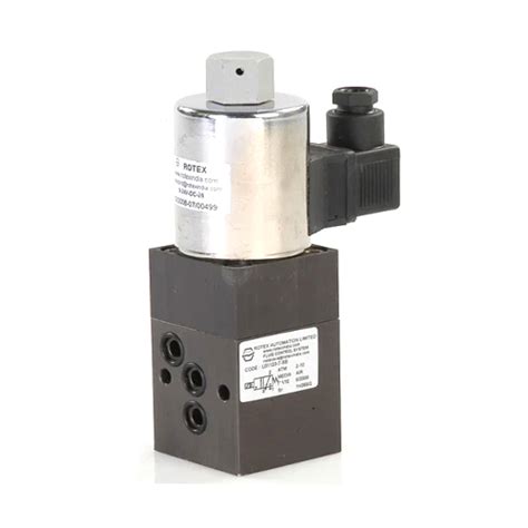 Black 3 Way Internal Pilot Operated Sub Base Solenoid Valve At Best