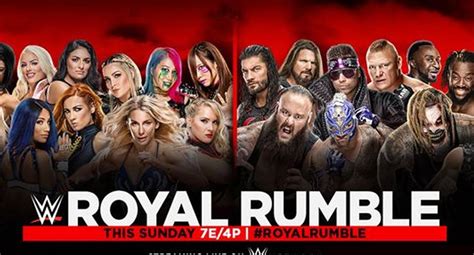 Wwe Royal Rumble 2020 Fecha Horarios Canales Y Cartelera Para Ver En